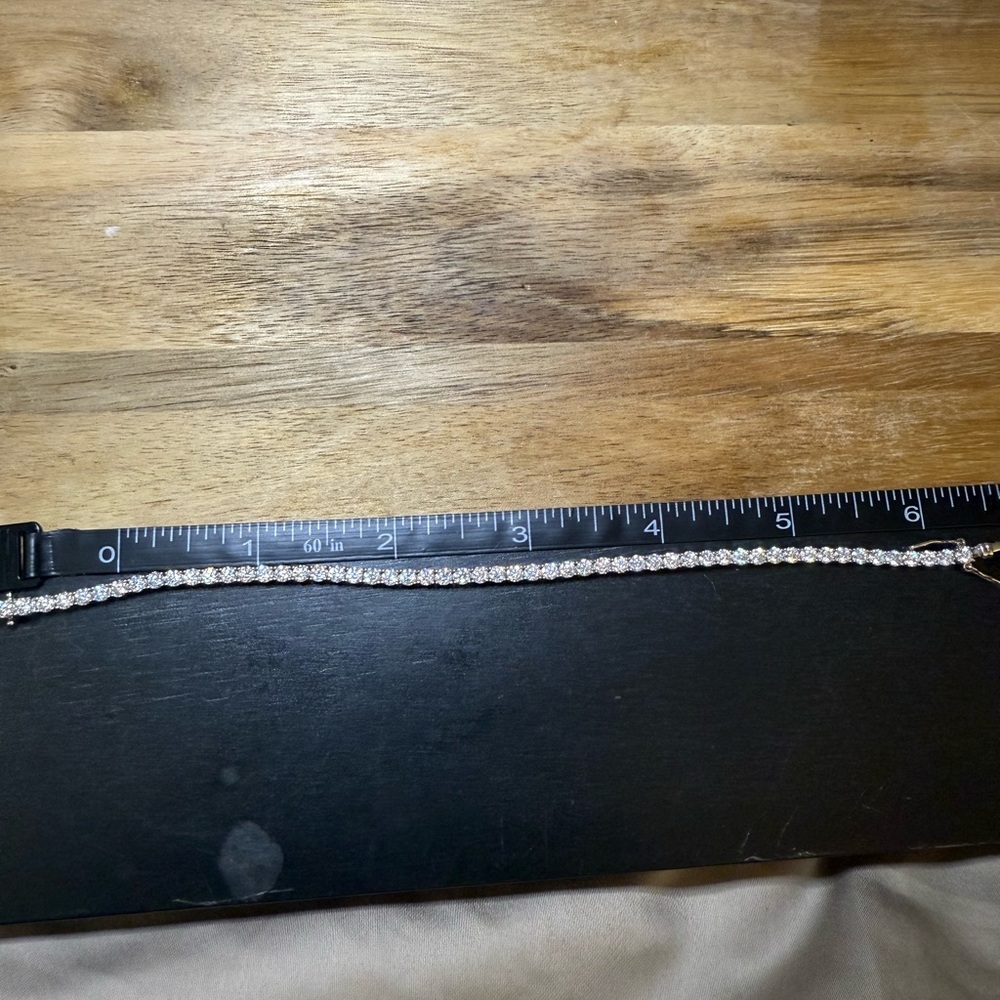 925 Sterling Silver Moissanite Bracelet